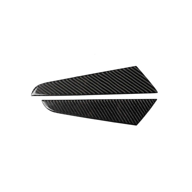 Car Carbon Fiber Gear Shift Position Side Panel Decorative Sticker for Audi A3 2014-2019, Left Drive