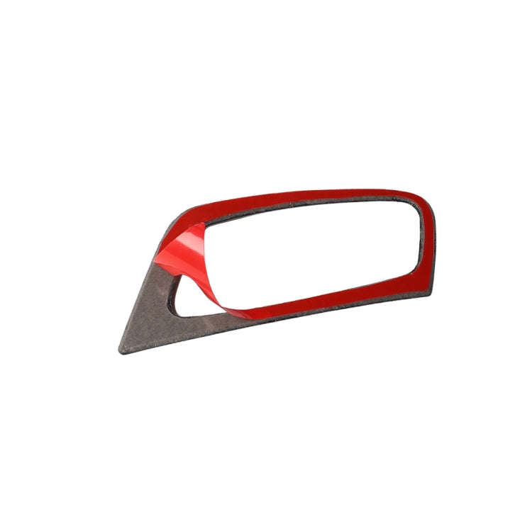 Car Carbon Fiber Solid Color Key Hole Decorative Sticker for BMW E70 X5 / E71 X6 2009-2013, Left ...