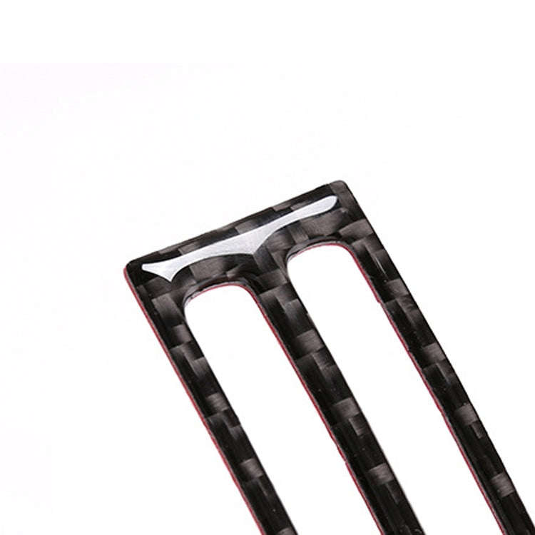 Car Carbon Fiber Solid Color Rear Air Outlet Decorative Sticker for BMW E70 X5 / E71 X6 2009-2013...