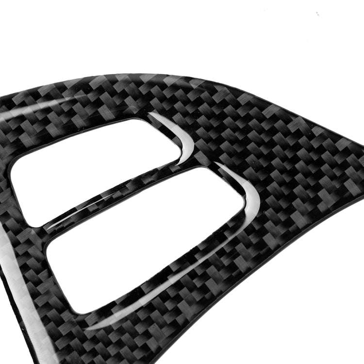 2 in 1 Car Carbon Fiber Solid Color Steering Wheel Buttons Decorative Sticker for BMW E70 X5 2008...