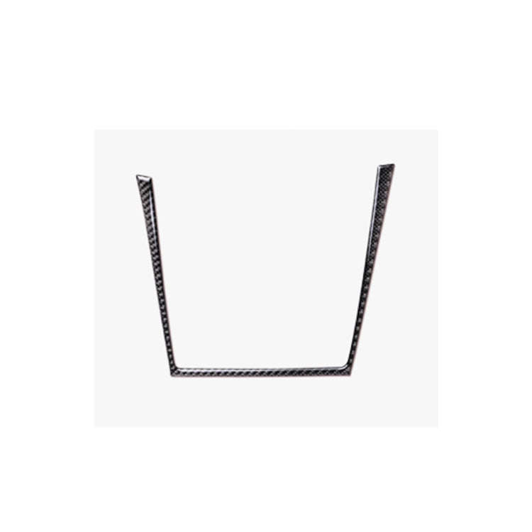 Car Carbon Fiber Water Cup Holder Decorative Sticker for BMW E70 X5 / E71 X6 2009-2013, Right Drive
