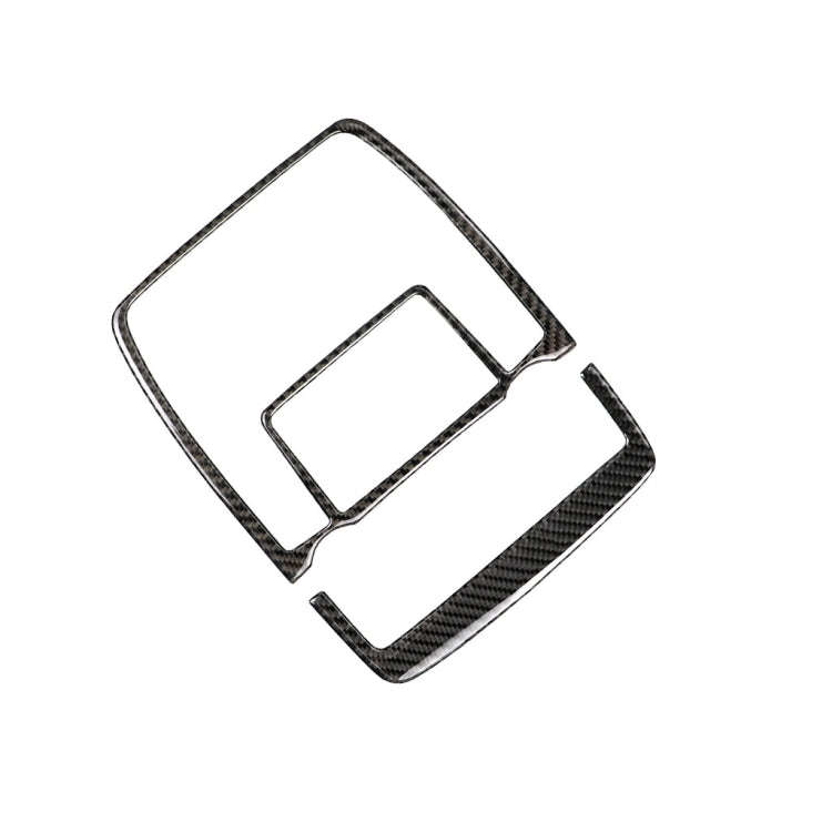 2 in 1 Car Carbon Fiber Solid Color Reading Light Decorative Sticker for BMW E70 X5 / E71 X6 2008...