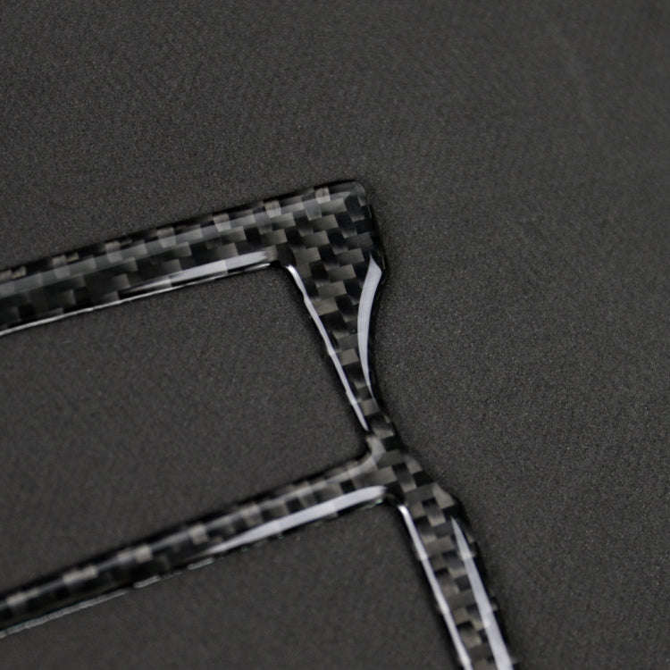 2 in 1 Car Carbon Fiber Solid Color Reading Light Decorative Sticker for BMW E70 X5 / E71 X6 2008...