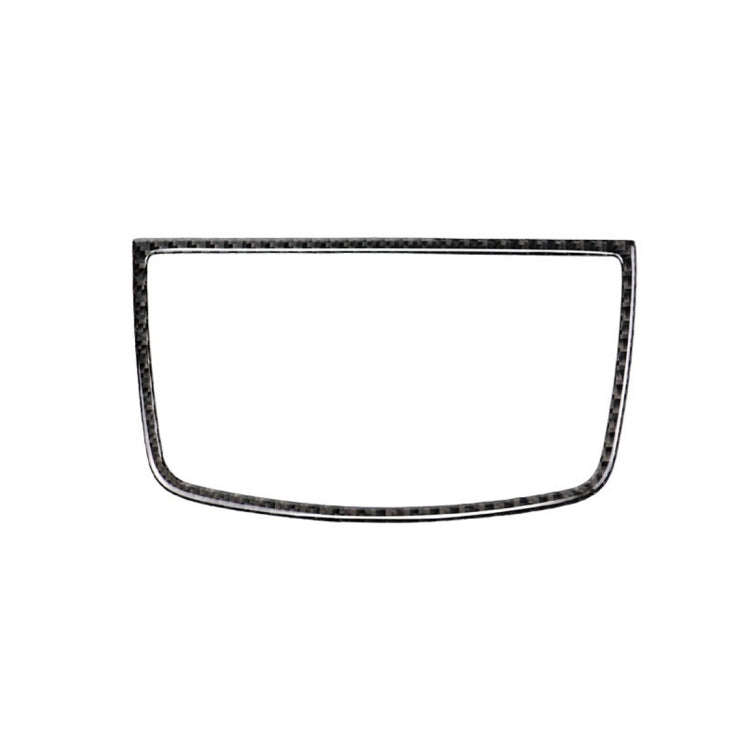 Car Carbon Fiber Solid Color Dashboard Horn Frame Decorative Sticker for BMW E70 X5 / E71 X6 2008...
