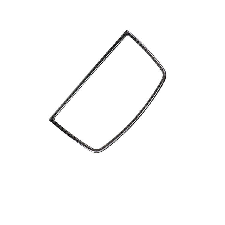 Car Carbon Fiber Solid Color Dashboard Horn Frame Decorative Sticker for BMW E70 X5 / E71 X6 2008...