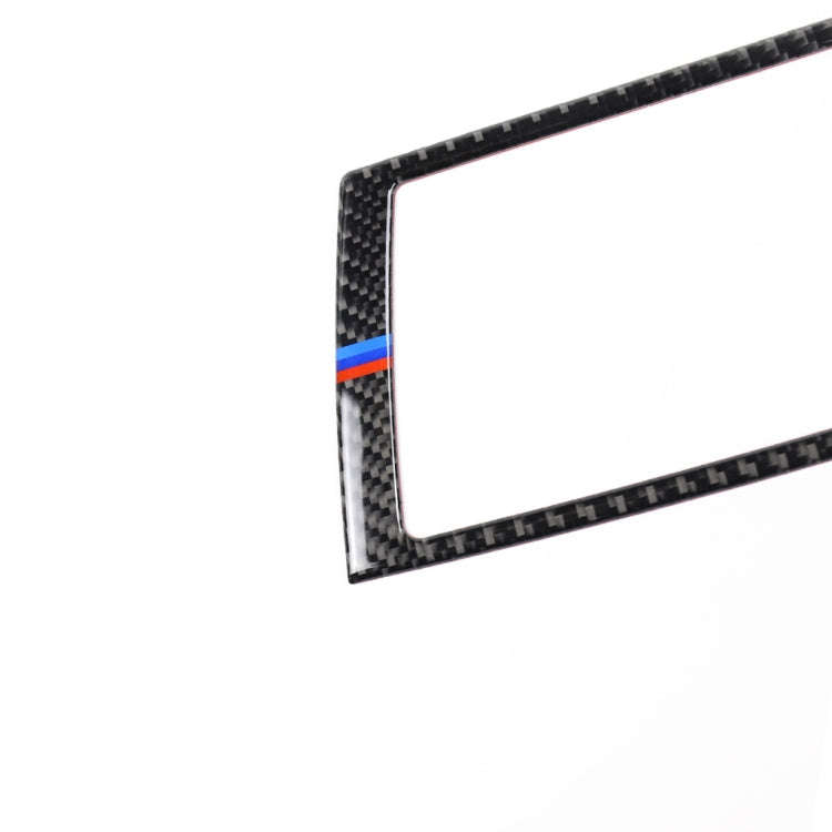 Car Carbon Fiber Tricolor Navigation Frame Decorative Sticker for BMW E70 X5 / E71 X6 2008-2013, ...