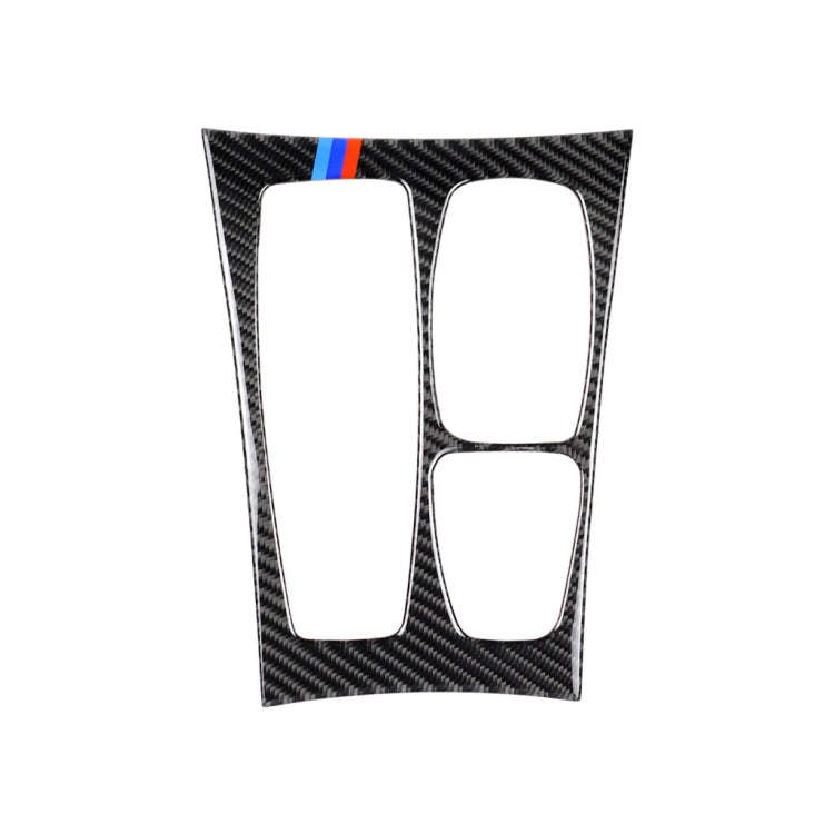 Car Carbon Fiber Tricolor Gear Panel Decorative Sticker for BMW X5 2008-2013 / X6 2009-2014, High...
