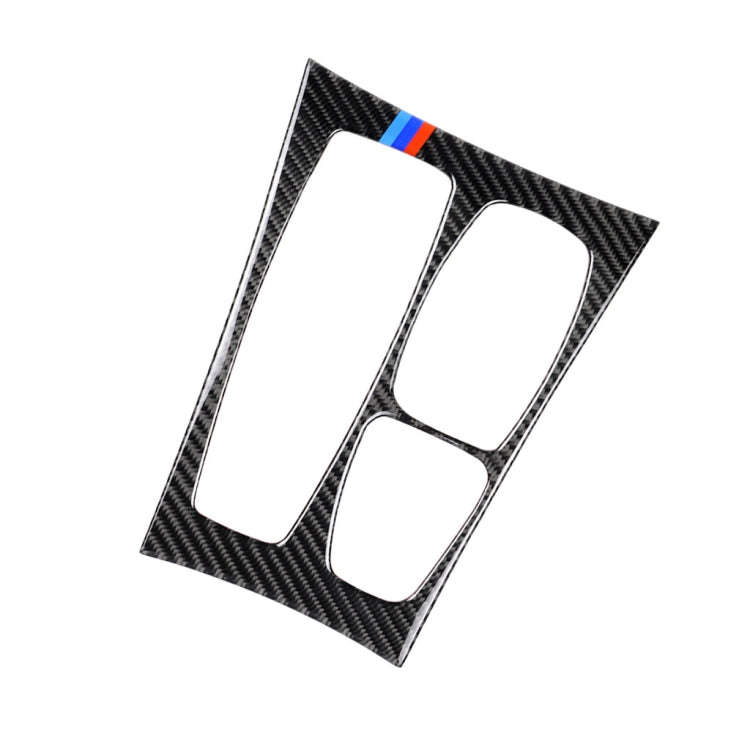 Car Carbon Fiber Tricolor Gear Panel Decorative Sticker for BMW X5 2008-2013 / X6 2009-2014, High...