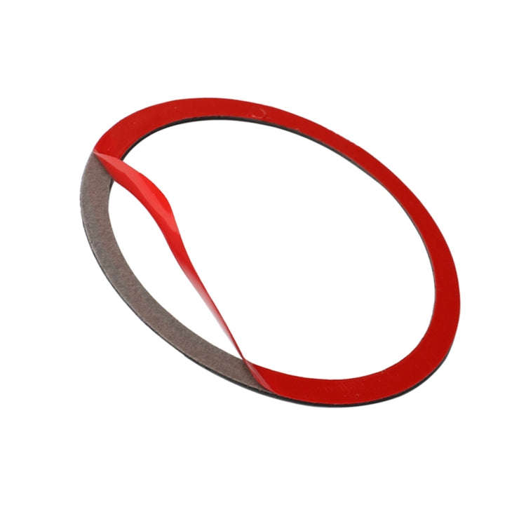 4 in 1 Car Carbon Fiber Solid Color Horn Ring Decorative Sticker for BMW 2008-2013 E70 / 2008-201...