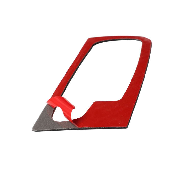 4 in 1 Car Carbon Fiber Solid Color Door Handle Decorative Sticker for BMW 2008-2014 X5 E70 / E71...