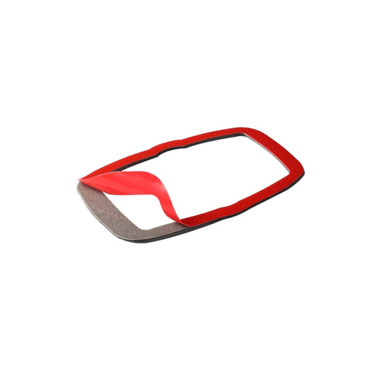 Car Carbon Fiber Tricolor Headlight Switch Frame Decorative Sticker for BMW 2008-2013 X5 E70 / X6...