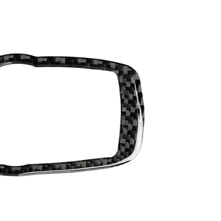 Car Carbon Fiber Solid Color Headlight Switch Frame Decorative Sticker for BMW 2008-2013 X5 E70 /...