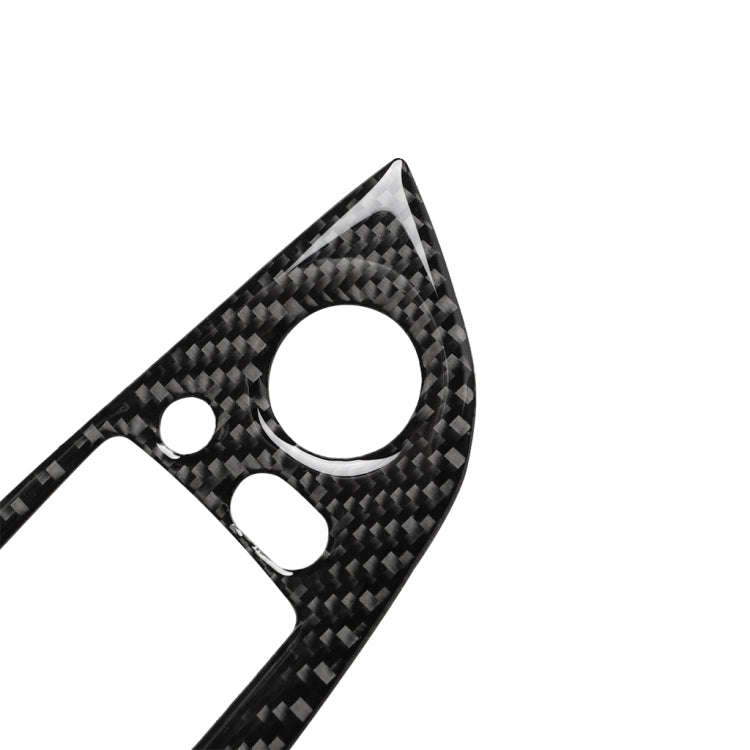 4 in 1 Car Carbon Fiber Tricolor Window Lift Switch Panel Decorative Sticker for BMW 2008-2013 X5...