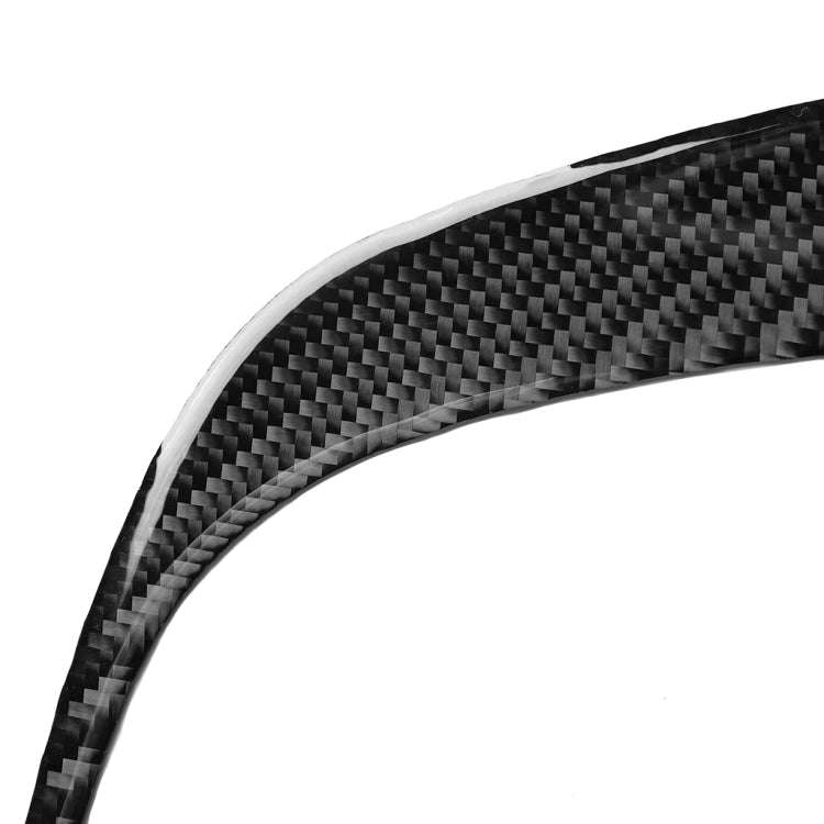 Car Carbon Fiber Dashboard Frame Decorative Sticker for Audi A4 2009-2010 / A4L 2009-2012, Left D...