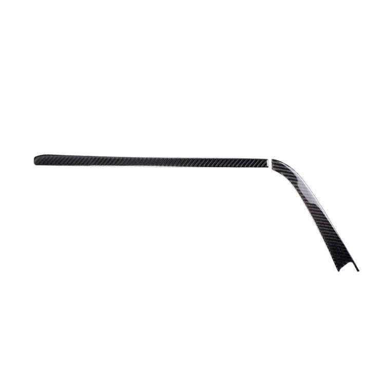 Car Carbon Fiber Front Passenger Seat Central Control Decorative Stripe for BMW 3 Series F30 / F3...