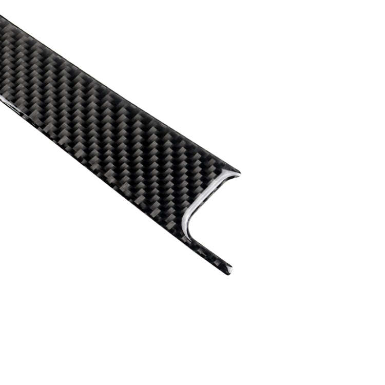Car Carbon Fiber Front Passenger Seat Central Control Decorative Stripe for BMW 3 Series F30 / F3...