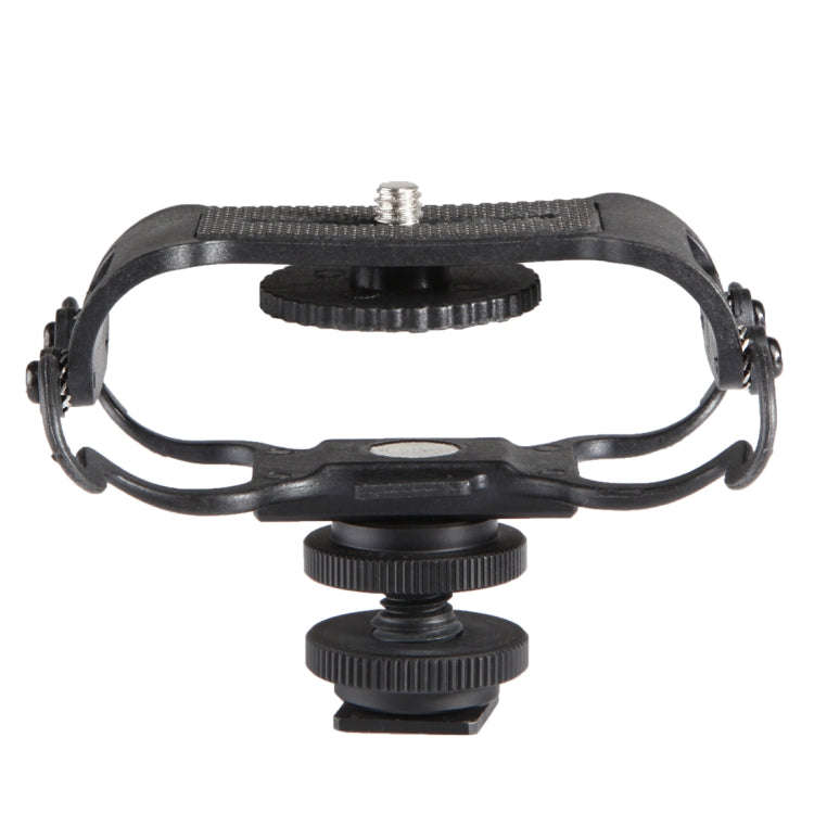 BOYA BY-C10 Universal Camera Microphone Shockmount with Hot Shoe Mount(Black)