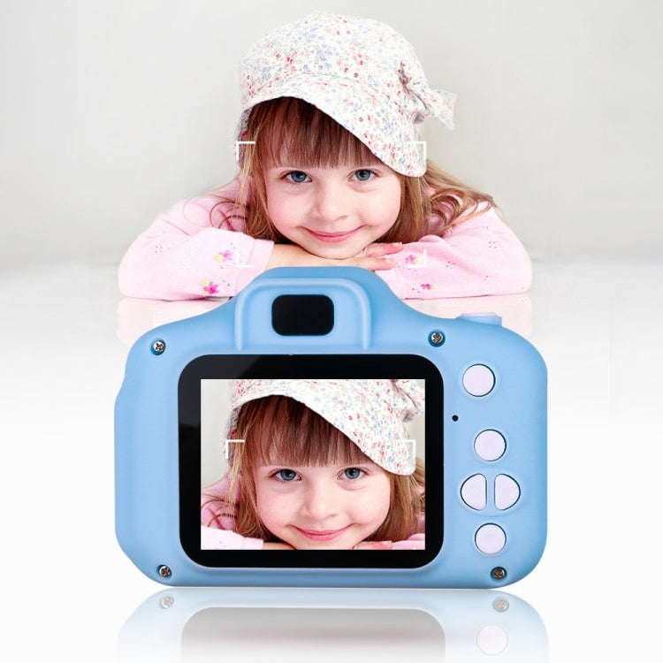 X2 5.0 Mega Pixel 2.0 inch Screen Mini HD Digital Camera for Children (Blue)