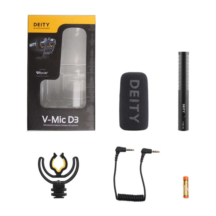 Deity V-Mic D3 Directional Condenser Shotgun Microphone(Black)