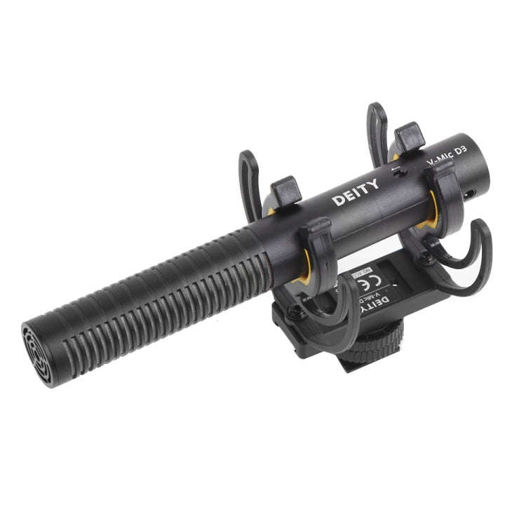 Deity V-Mic D3 Pro Kit Directional Condenser Shotgun Microphone with Shock Mount with Handle (Black)