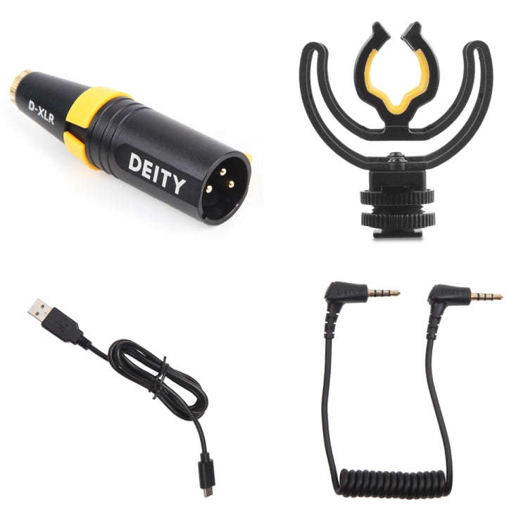 Deity V-Mic D3 Pro Kit Directional Condenser Shotgun Microphone with Shock Mount with Handle (Black)