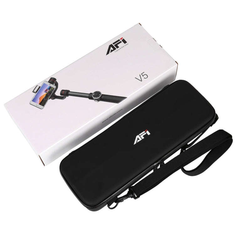 AFI V5 Smooth 3-Axis Handheld Aluminum Brushless Gimbal Stabilizer with Tripod Mount & Fill Light...