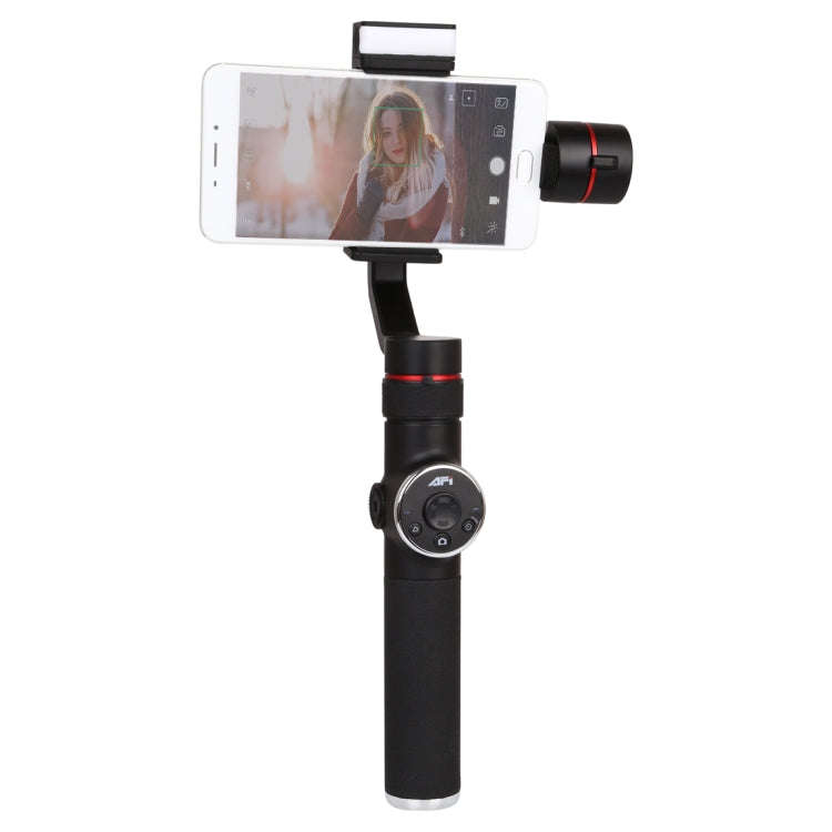 AFI V5 Smooth 3-Axis Handheld Aluminum Brushless Gimbal Stabilizer with Tripod Mount & Fill Light...