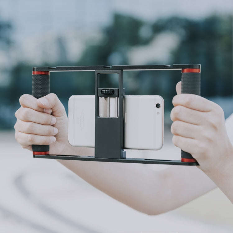 YELANGU PC05 YLG0909B Vlogging Live Broadcast Smartphone Metal Cage Video Rig Filmmaking Recordin...