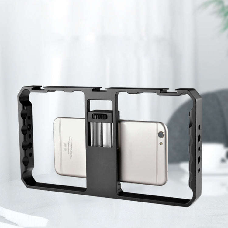 YELANGU  PC06 YLG0909A Vlogging Live Broadcast Smartphone Metal Cage Video Rig Filmmaking Recordi...