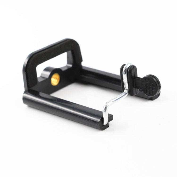 Mini Octopus Flexible Foam Tripod Holder with Phone Clamp & Remote Control(Black)