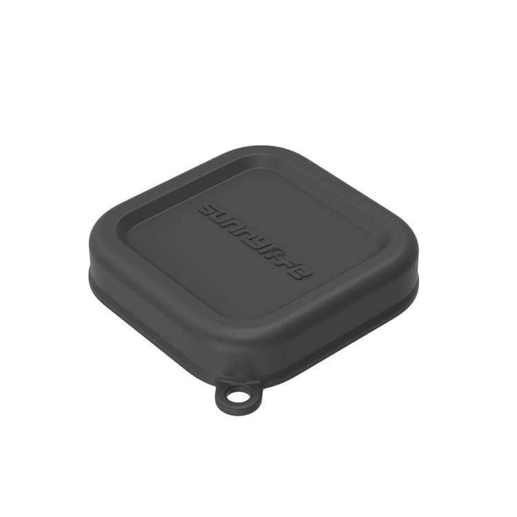 For Insta360 Ace / Ace Pro Sunnylife Silicone Lens Cap Protector Lens Cover (Black)