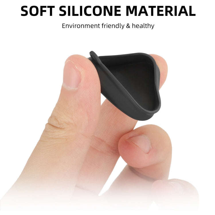 For Insta360 Ace / Ace Pro Sunnylife Silicone Lens Cap Protector Lens Cover (Grey)