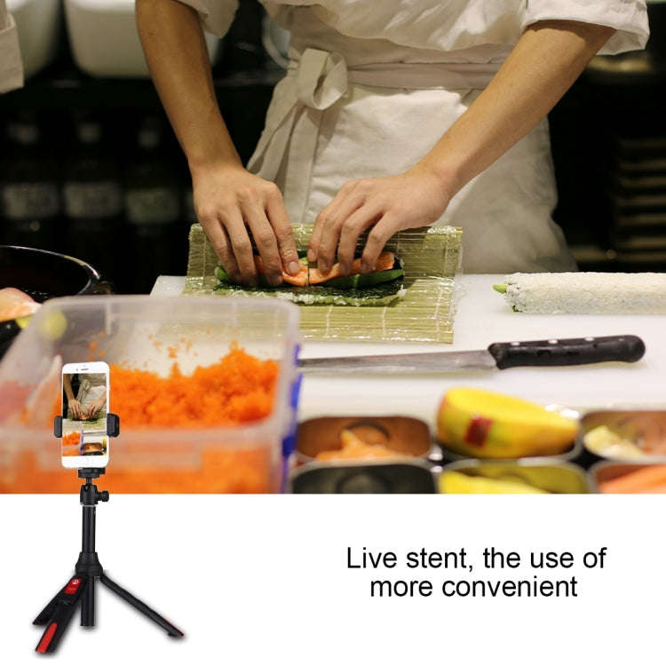 20-68cm Grip Foldable Tripod Holder Multi-functional Selfie Stick Extension Monopod with Phone Cl...