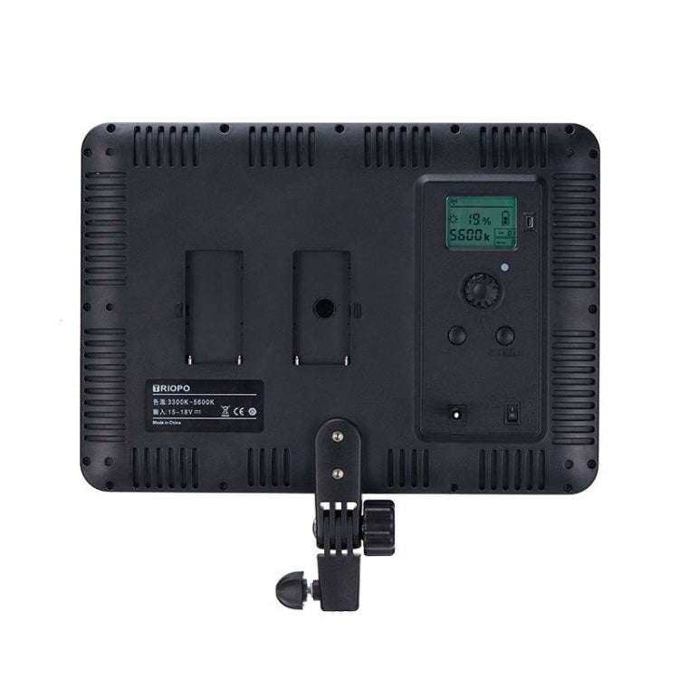 TRIOPO TTV-600 36+36W 5500-3200K 600 LEDs Flat Fill Light with Remote Control & Display