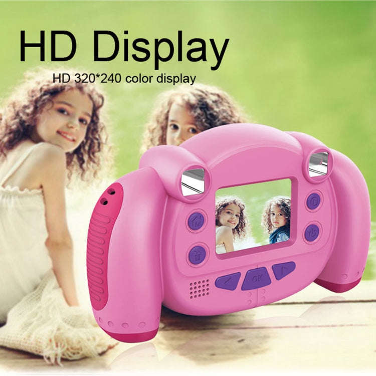 KC501 3 Million Pixels 2.0 inch HD Screen Digital Children Camera (Pink)