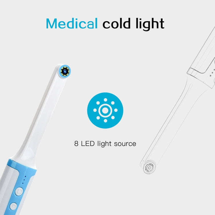 Z30 2.0MP HD Camera Wireless Dental Inspection Endoscope with 8 LEDs IP67 Waterproof