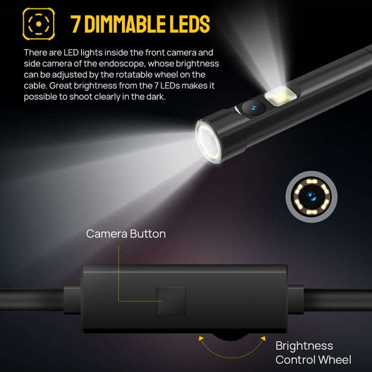 Ulefone Endoscope E2 IP67 Waterproof Digital Endoscope for Ulefone Armor 9 / 9E / Power Armor 13 ...