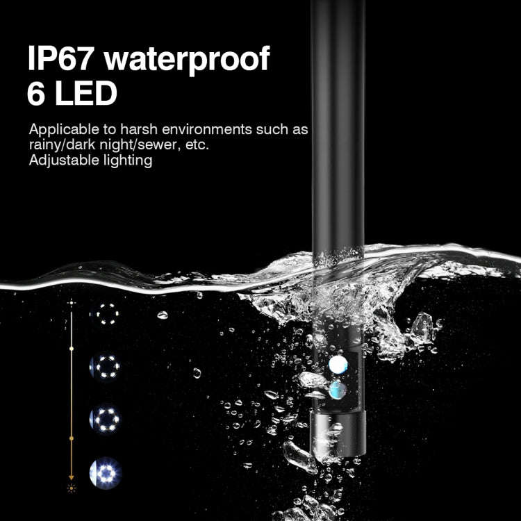 2.0 Million Pixel Dual Lens Industrial Digital Endoscope with 4.5 inch IPS Screen