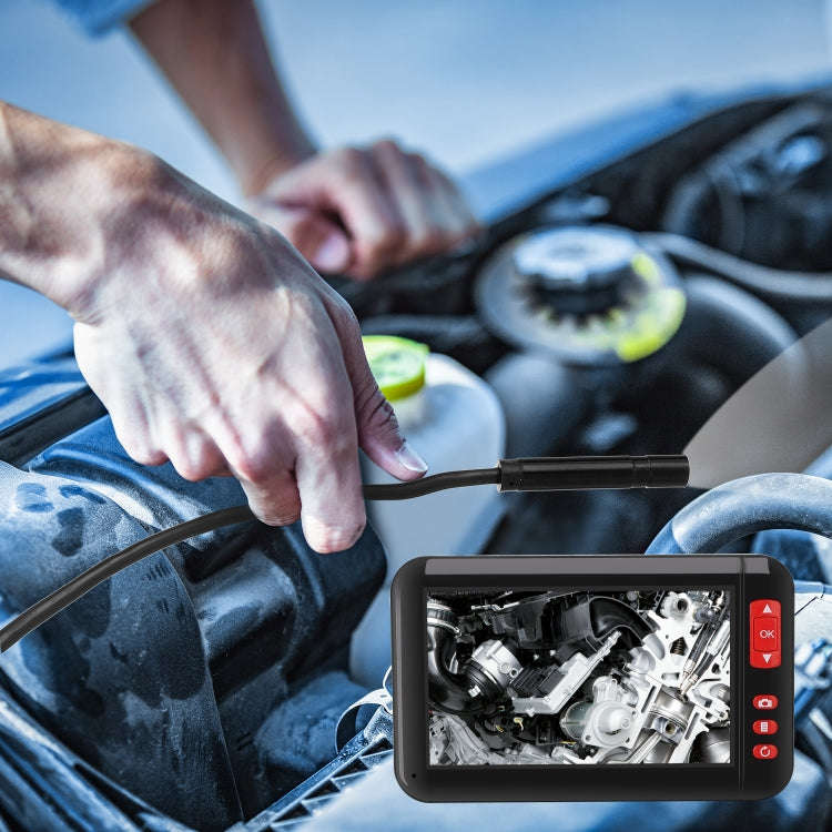 P20 4.3 Inch Screen Display HD1080P Inspection Endoscope with 8 LEDs, Length: 5m, Lens Diameter: ...