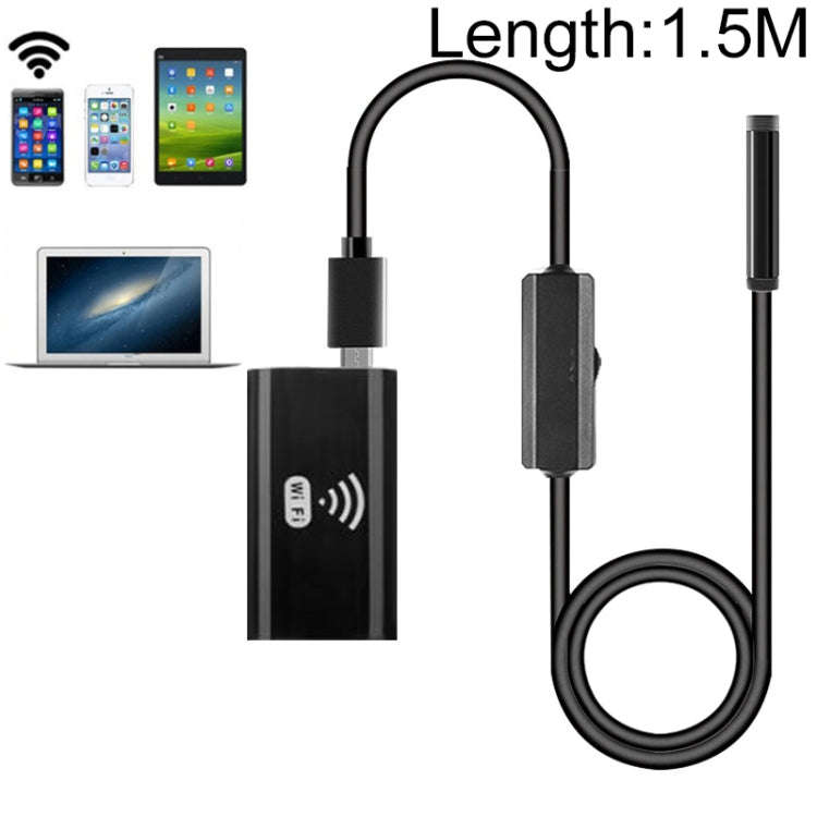 F99 HD Mobile Phone Endoscope, 8mm Waterproof Pipe Endoscope, Wifi Version, Flexible Cord, Length...