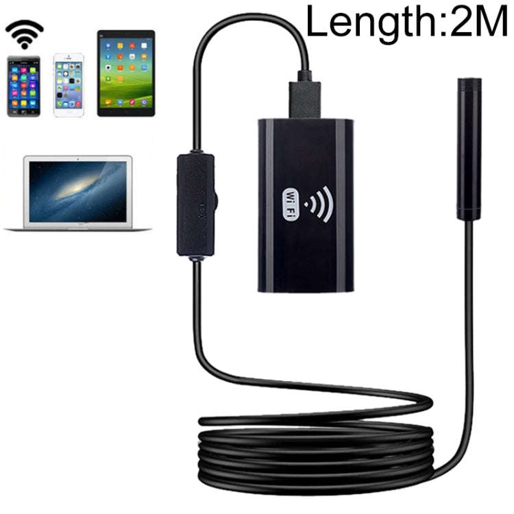 F99 HD Mobile Phone Endoscope, 8mm Waterproof Pipe Endoscope, Wifi Version, Flexible Cord, Length...