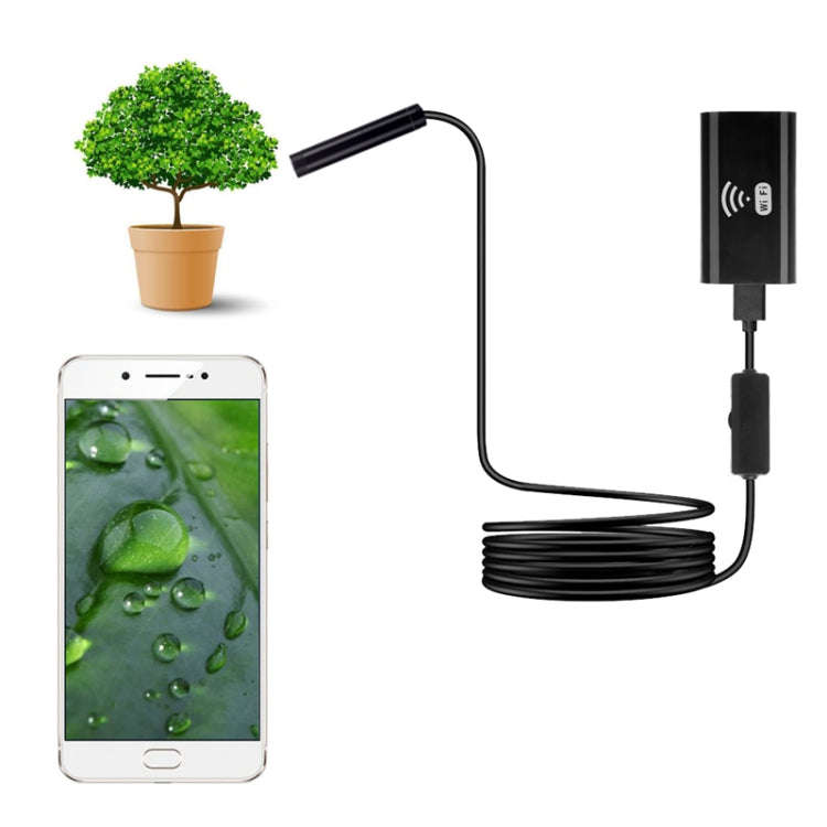 F99 HD Mobile Phone Endoscope, 8mm Waterproof Pipe Endoscope, Wifi Version, Flexible Cord, Length...