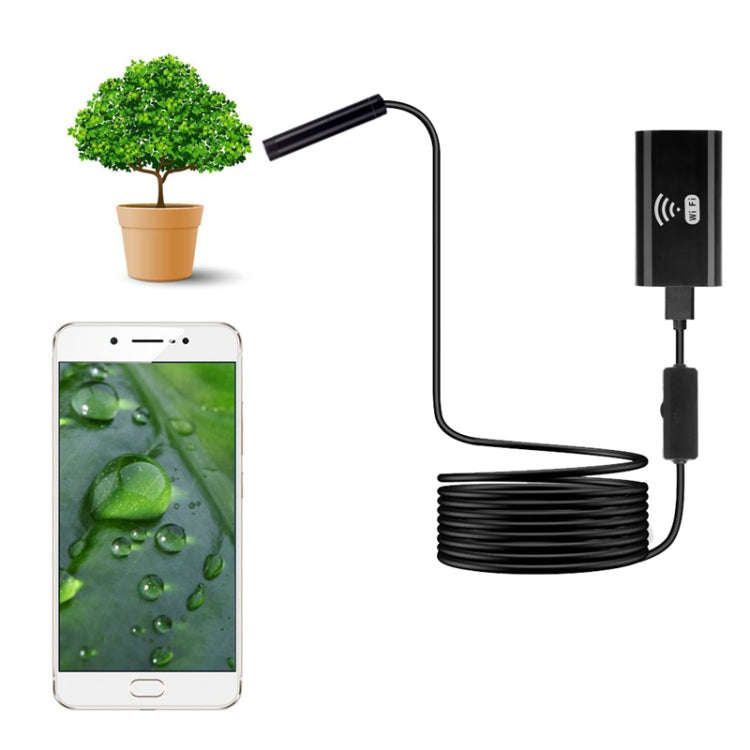 F99 HD Mobile Phone Endoscope, 8mm Waterproof Pipe Endoscope, Wifi Version, Flexible Cord, Length...