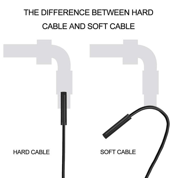 F99 HD Mobile Phone Endoscope, 8mm Waterproof Pipe Endoscope, Wifi Version, Flexible Cord, Length...