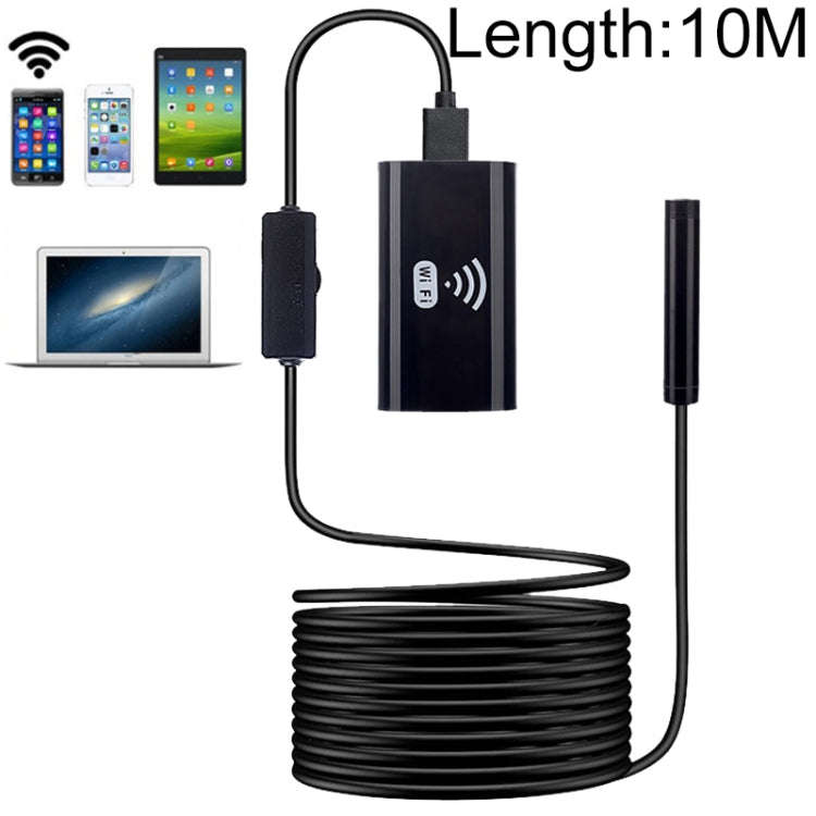 F99 HD Mobile Phone Endoscope, 8mm Waterproof Pipe Endoscope, Wifi Version, Flexible Cord, Length...