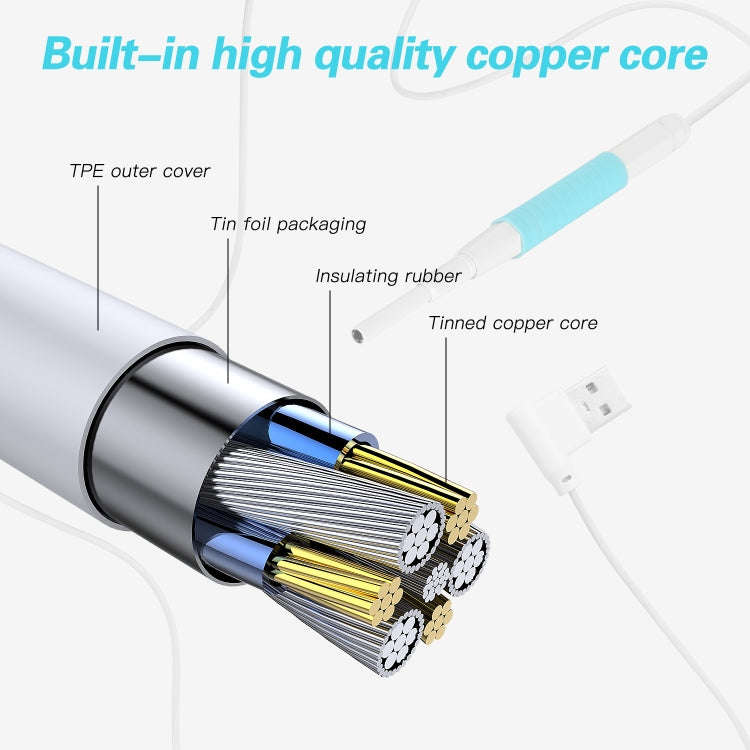 C01 4.3 Inch Screen Display HD1080P Visual Earspoon Endoscope with 6 LEDs, Diameter:3.9mm
