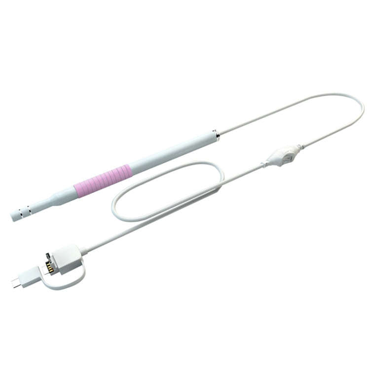 I98 1.3 Million HD Visual Earwax Clean Tool Endoscope Borescope with 6 LEDs, Lens Diameter: 5.5mm...