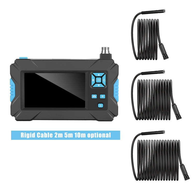 P30 5.5mm IP67 Waterproof 4.3 inch HD Portable Endoscope Hard Cable Industrial Endoscope, Cable L...