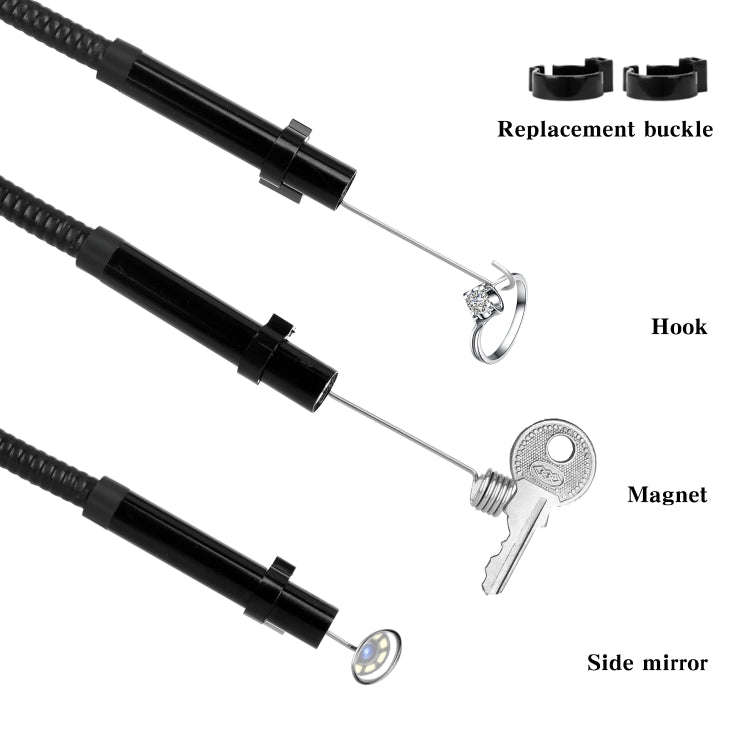 P30 8mm IP67 Waterproof 4.3 inch HD Portable Endoscope Snake Tube Industrial Endoscope, Cable Len...