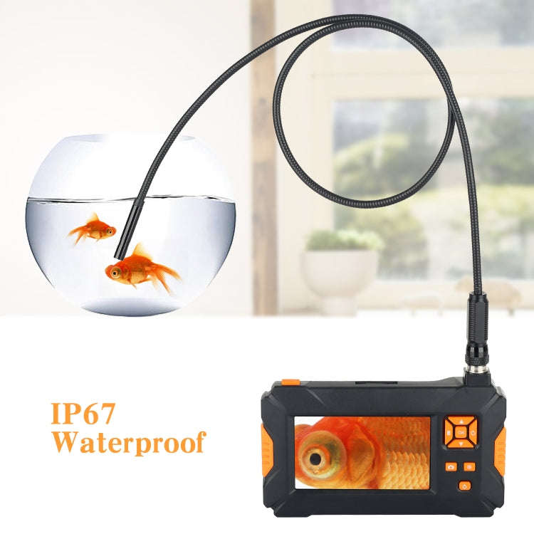 P30 8mm IP67 Waterproof 4.3 inch HD Portable Endoscope Snake Tube Industrial Endoscope, Cable Len...